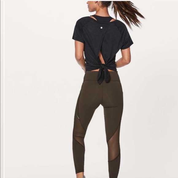 lululemon athletica Tops - Lululemon NWT  Back In Action Short Sleeve